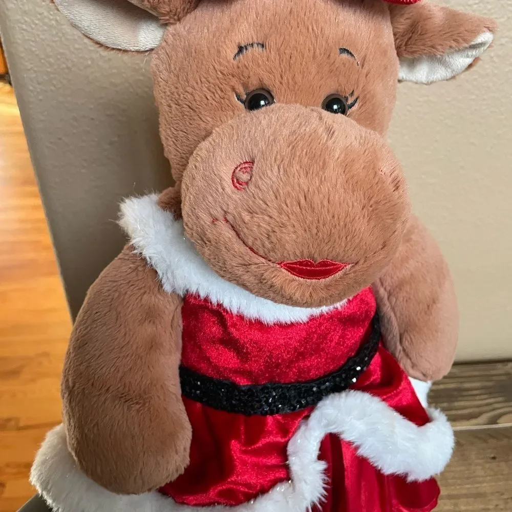 Build a Bear Retired Holly The Moose Plush Moose